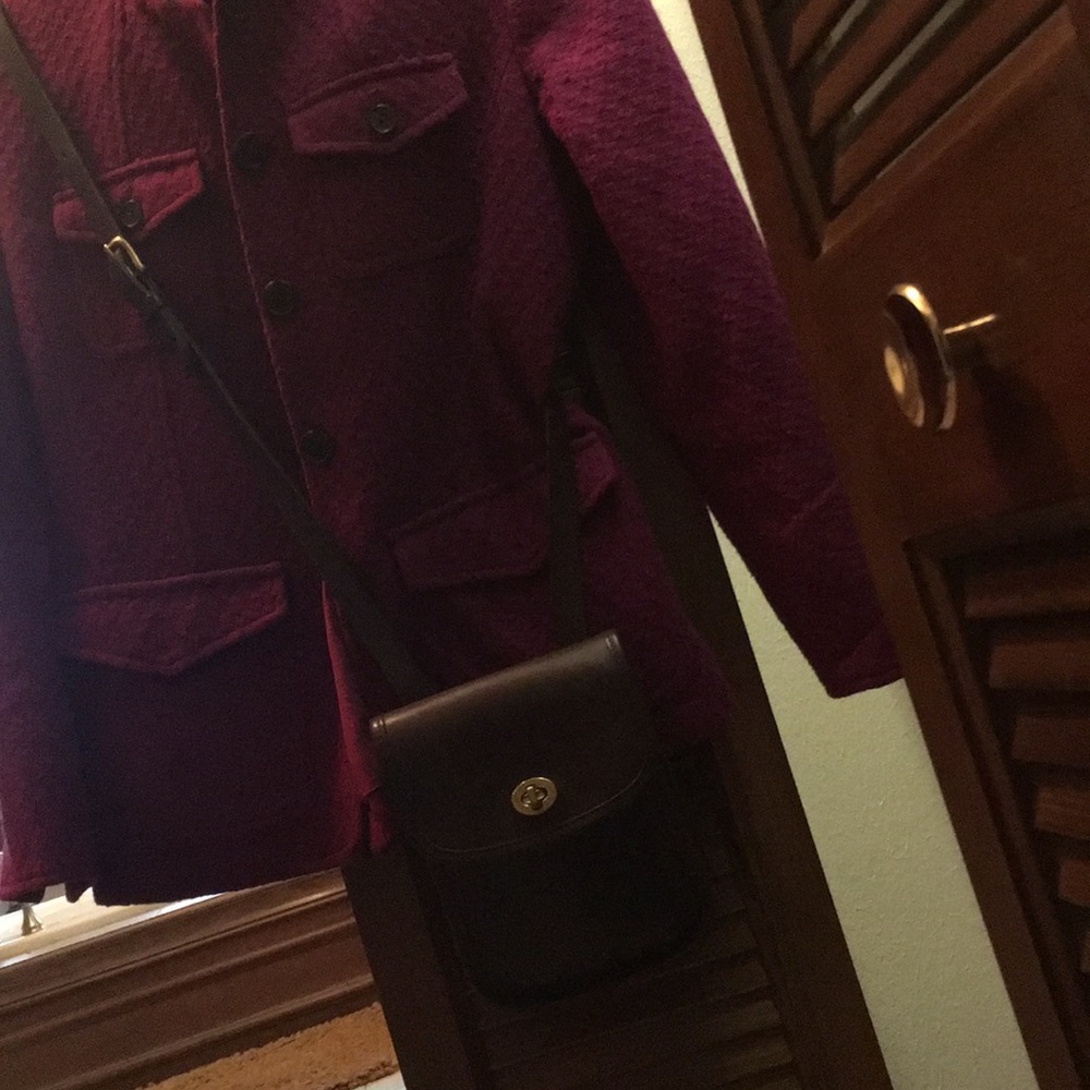 Coach Crossbody all Leather vintage